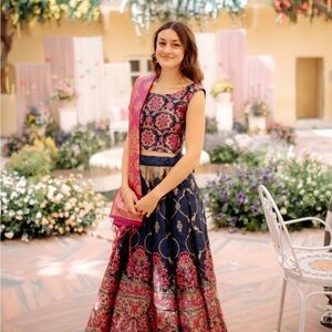 Choli, Lehenga, and Dupatta